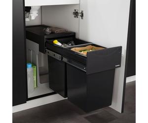 Blanco Botton II Système de tri sélectif, pour meuble sous-évier de 30 cm, 526376, 30/2