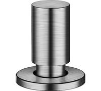 Blanco Bouton de tirage - Vanne de vidange Levier de tirage adapté aux éviers modèles IF et U avec plage de robinetterie, laiton inox brossé