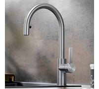 Blanco Candor Mitigeur de cuisine pivotant, basse pression, avec douchette extractible, 525125,