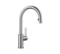 Blanco Candor S - Mitigeur d’évier avec douchette extractible, inox brossé 525125