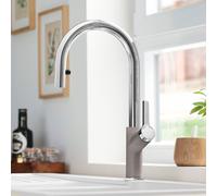 Blanco Carena Mitigeur de cuisine pivotant, avec douchette extractible, 526930,