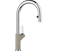 Blanco CARENA-S Vario mélangeur de cuisine 521376 SILGRANIT-Look tartufo / chromé