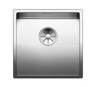 BLANCO CLARON 400-IF Evier à fond plat / acier inoxydable / bouchon