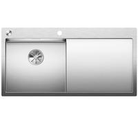 Blanco Claron 5 - Évier, 100x51 cm, avec commande excentrique, inox 521626