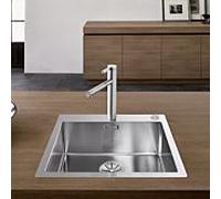 Blanco Claron évier 521633 500-IF / A , 56 x 51 cm, acier inoxydable, avec télécommande de vidange PushControl