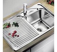 Blanco Classic 40 s évier 511124 78x51cm, inox satiné, droite, sans bonde télécommande