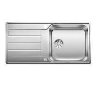 Blanco Classimo - Évier, 10x5 cm, avec commande du vidage, InFino, inox brossé 525327