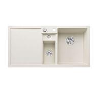 Blanco Collectis 6 - Évier en silgranit 100x51 cm, avec commande de vidage et accessoires, InFino, blanc doux 527058