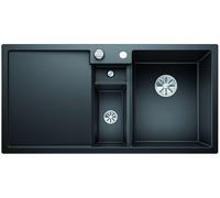 Blanco Collectis 6 - Évier en silgranit 100x51 cm, avec commande de vidage et accessoires, noir 525866