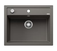 BLANCO Dalago 6 527246 Silgranit Gris volcanique avec commande de vidange