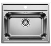 Blanco Évier de cuisine Dana 6 525323 – acier inoxydable 60,5 x 50 cm