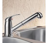 Blanco Daras Mitigeur de cuisine pivotant, avec douchette extractible, 519724,