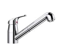 BLANCO DARAS-S-F - Mitigeur Cuisine - avec Bec Rabattable et Douchette Extractible - Haute Pression - Chrome - 521752