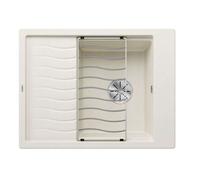 Blanco Elon 45 - Évier en silgranit, 65x50 cm, avec accessoires, InFino, blanc doux 527067