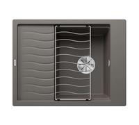 Blanco Elon 45 - Évier en silgranit 65x50 cm, avec accessoires, InFino, gris 527250