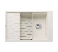 Blanco Elon XL 6 - Évier en silgranit, 78x50 cm, avec accessoires, InFino, blanc doux 527069