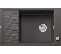 BLANCO ELON XL 6 S-F, SILGRANIT® PuraDur®, gris roche, réversible, avecde vidage à distance, avec accessoires