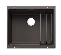 Blanco Etagon 500 - Évier en silgranit 53x46 cm, avec accessoires, gris rocher 527758