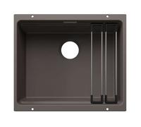 Blanco Etagon 500 - Évier en silgranit 53x46 cm, avec accessoires, gris volcan 527755