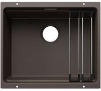 Blanco Etagon 500 - Évier en silgranit, 53x46 mm, avec accessoires, café 527760