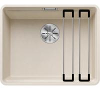 Blanco Évier de cuisine Etagon 500-F SILGRANIT 52x42 cm blanc doux 527074