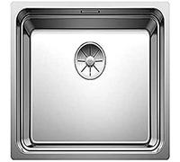 BLANCO ETAGON 500-U - Évier de Cuisine en Inox pour Meubles Bas de 60 cm de Large - Sous Plan - Inox Finition Satinée - 521841