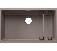 BLANCO ETAGON 500-U pour composants de couleur Evier à encastrer SILGRANIT tartufo à partir de 60 cm sans vidage à distance, avec accessoires