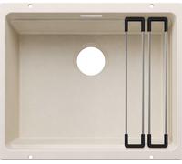 BLANCO ETAGON 500-U pour composants de couleur Evier encastré SILGRANIT blanc soft à partir de 60 cm sansd'écoulement, avec accessoires