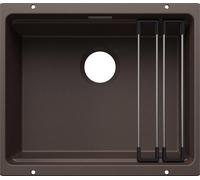 Blanco Etagon 500 - Évier en silgranit, 53x46 mm, avec accessoires, café 527760
