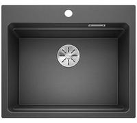 Blanco Etagon 6 - Évier en silgranit, 60x51 cm, avec rails, anthracite 524539