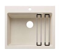 Blanco Etagon 6 - Évier en silgranit 6x5 cm, avec accessoires, blanc soft 527748