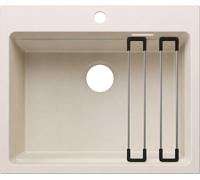 BLANCO ETAGON 6 pour composants colorés Evier encastré SILGRANIT blanc soft à partir de 60 cm sansde vidage, avec accessoires