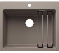 BLANCO ETAGON 6 pour composants de couleur Evier à encastrer SILGRANIT tartufo à partir de 60 cm sansde vidage, avec accessoires
