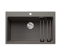 Blanco Etagon 8 - Évier en silgranit, 78x51 cm, avec accessoires, InFino, gris 527262
