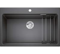 Blanco Etagon 8 - Évier en silgranite, 78x51 cm, avec rails, InFino, anthracite 525177