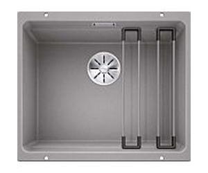 Blanco ETAGON Etagen vasque 522229 53 x 46 cm, PuraDur alu-métallique, pour sous-structure