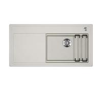 Blanco Etagon XL 6 S - Evier en silgranite, 100x51 cm, avec glissières, InFino, blanc doux 528099