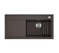 Blanco Etagon XL 6 S - Evier en silgranite, 100x51 cm, avec glissières, InFino, café 528097