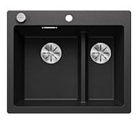 Blanco Pleon 6 Évier Silgranit 523696 61,5 x 51 cm, anthracite, réversible, télécommande de vidange avec commande rotative