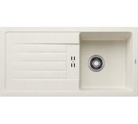 Blanco Évier de cuisine Favum 45 S Silgranit 86x44 cm Blanc doux