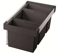 Blanco Flexon II - Poubelle encastrable, cloisonnée, 65 l, Flexon II LOW 525221