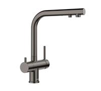 Blanco Fontas II - Mitigeur d’évier avec fonction filtre, acier foncé 527736