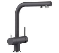 Blanco Mitigeur de cuisine Fontas II, fonction filtrante, Silgranit Look Gris rocher 523137