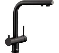 Blanco Fontas II - Mitigeur d'évier avec fonction filtrante, noir mat 526670