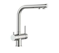 Blanco Fontas II - Robinetterie d’évier avec fonction filtrante, inox 523129