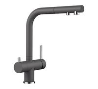 Blanco Fontas Mitigeur de cuisine pour système de filtration de l’eau, extractible, pivotant, 525207,