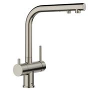 Blanco Fontas S II - Mitigeur d’évier avec bec extractible et fonction filtrante, platine 527715