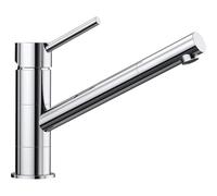 BLANCO KANO - Robinet de Cuisine Mitigeur Monocommande avec Bec Rotatif à 360° - Chrome - 521502