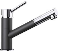 Blanco Kano S - Robinetterie d’évier avec douchette extractible, anthracite/chrome 525038
