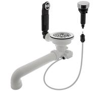 Blanco - Garniture de vidage et de trop-plein avec commande excentrique 217163